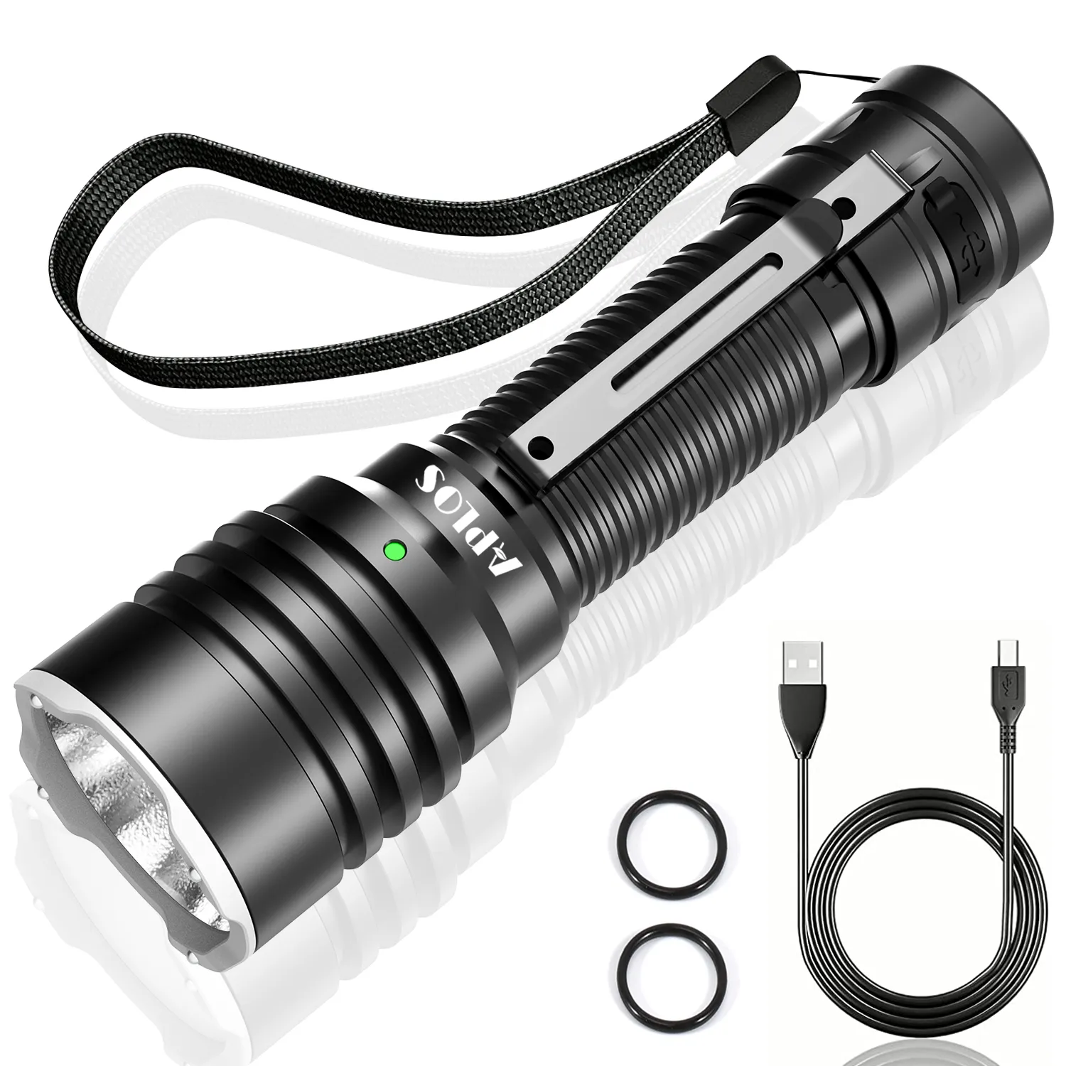 apac rechargeable flashlight Flashlights 990,000 High Lumens, Super Bright Flash Light Long Range 5000ft, 4 Mode with Red LED Flashing Tactical Flashlight, High Powered High Beam for Home Emergency Camping Our brightest flashlight ever Rechargeable Flashlight,160000 Lumens,5000mAh with LCD