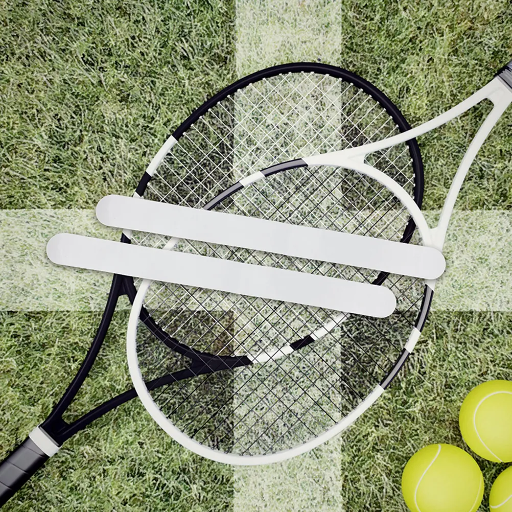 White Racket Frame Protector Tennis Racket Frame Tape - Anti-Scratch Protection, Durable Premium ...