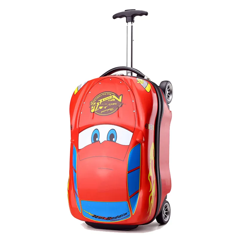 DHgate Kids 3D Car Suitcase Set Colorful Travel Trolley Luggage for Children Bags Luggage Accessories