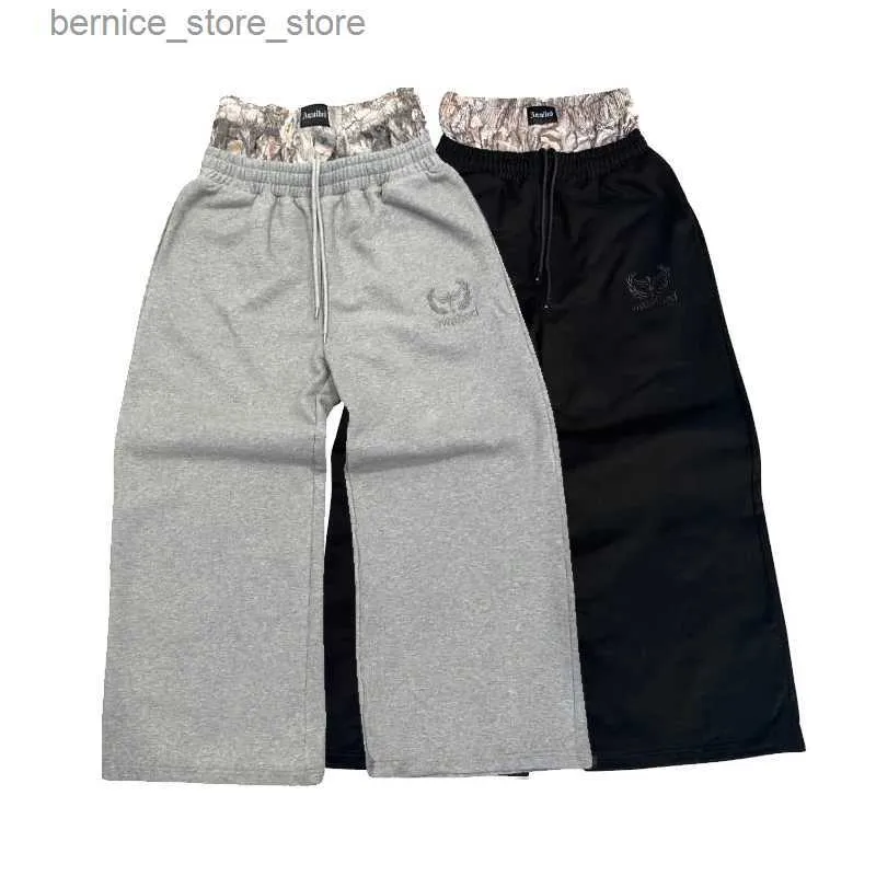 Y2K Retro Camouflage Double Waisted Expensive Sweatpants For Y2K Retro Camouflage Double Waisted Expensive Sweatpants For