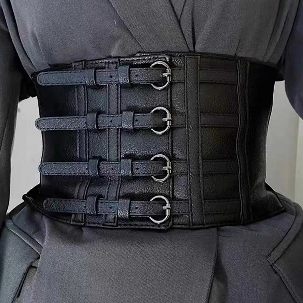 Y2k Elastic Corset Belt Q240622 298 DHgate