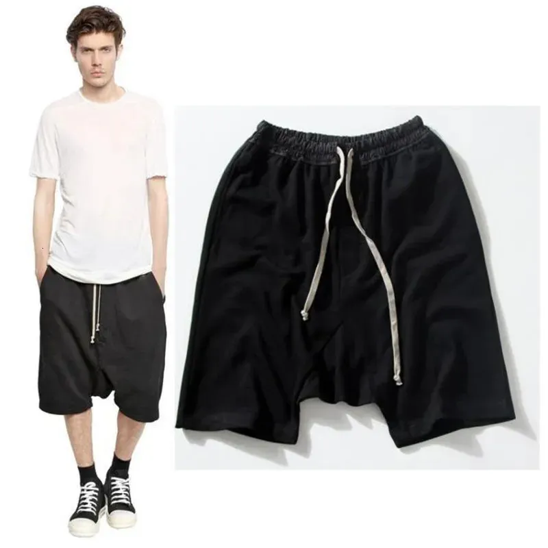 High Street Oversized Hip Hop Shorts Mens Skate Board Shorts Harem Short Pants Men Drop Crotch Sweat Short Pants 240621 From 17 3 DHgate