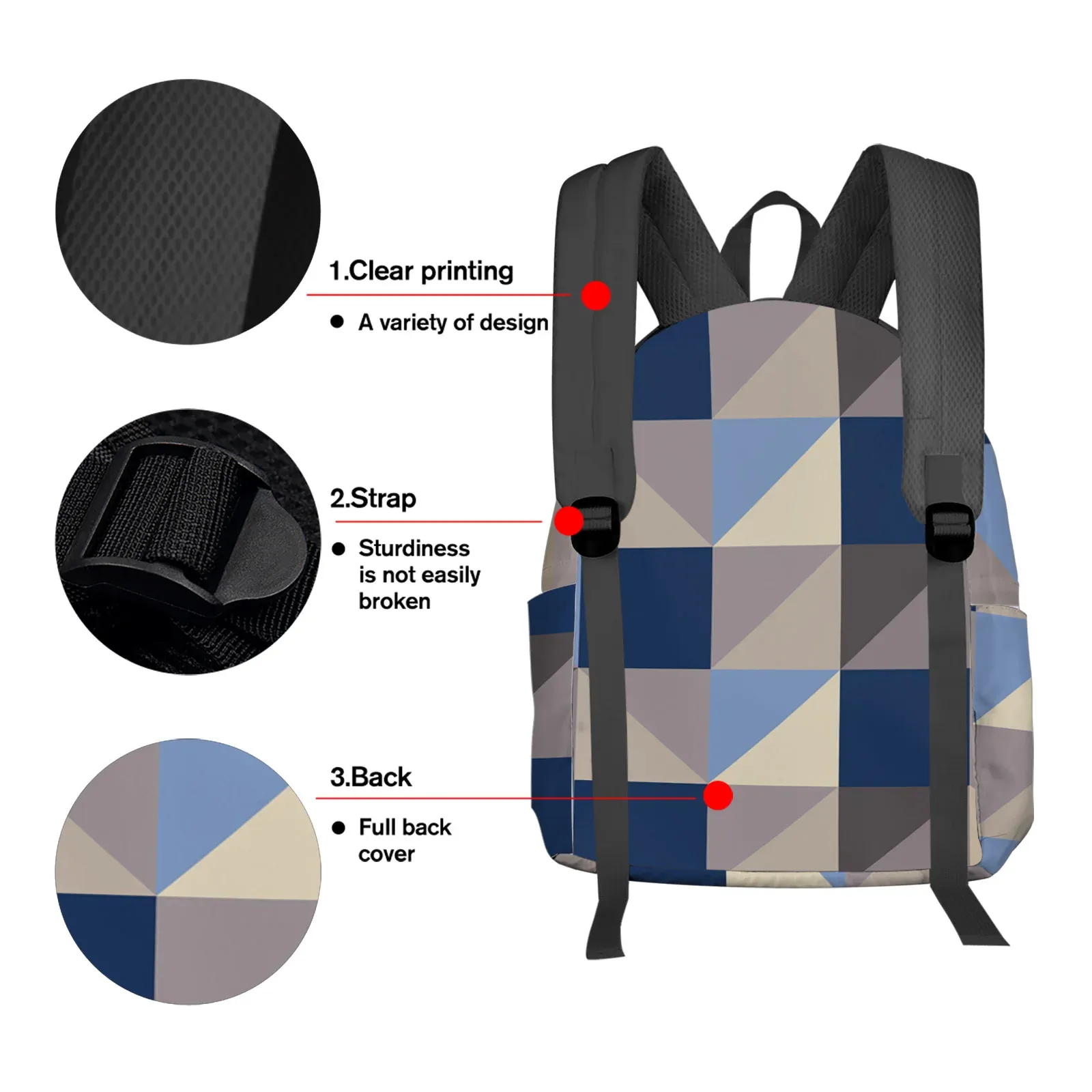 Hotone geometric backpack deals