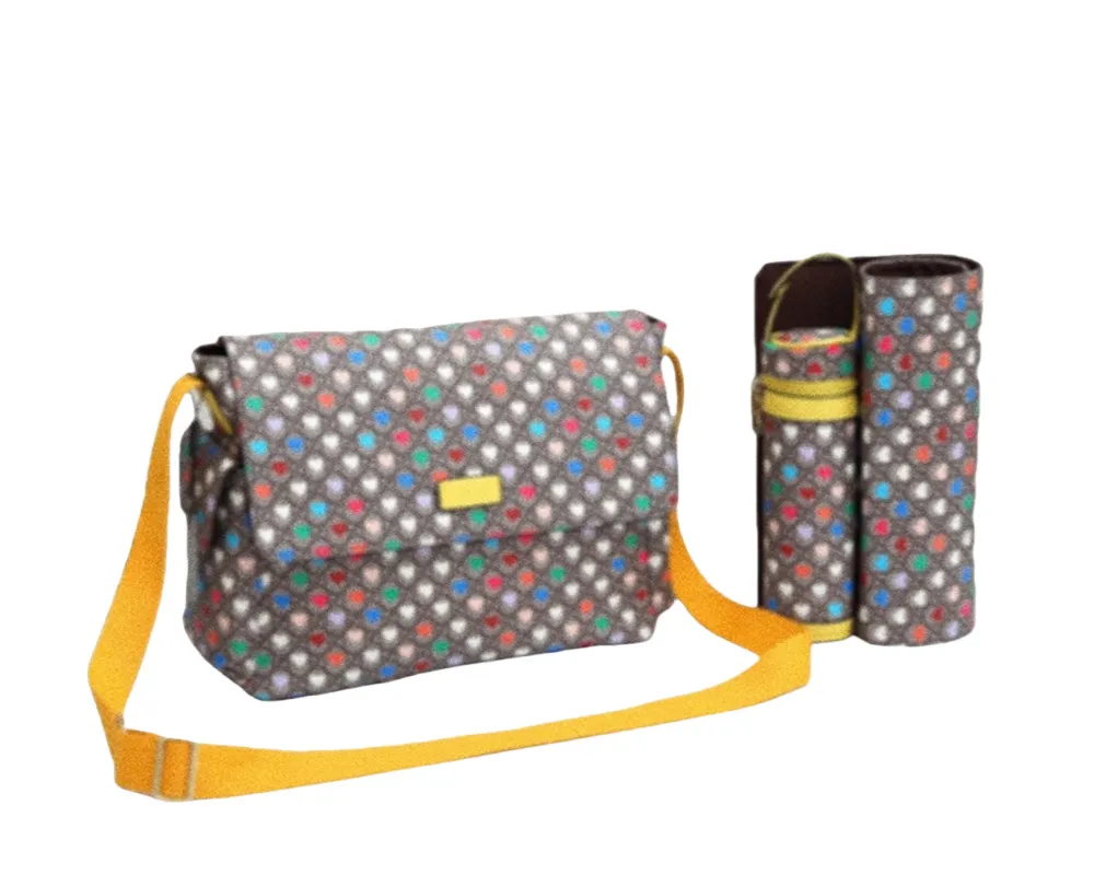 Diaper Tote Bag For Mom: Large Capacity Multi-Functional Baby