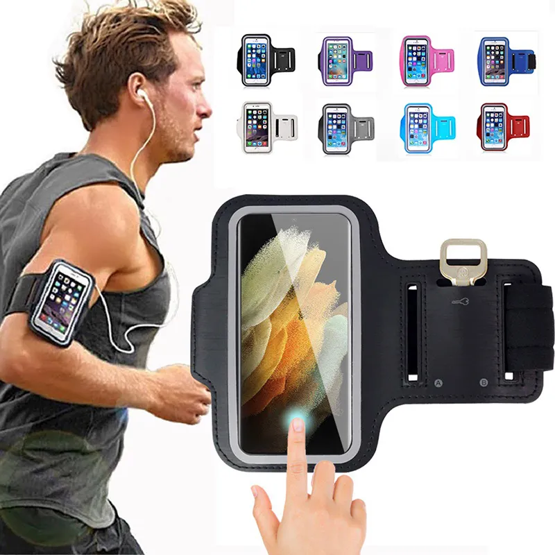 Sports Armband for iPhone, Xiaomi, Huawei Water-Resistant Phone Holder  for 5-7