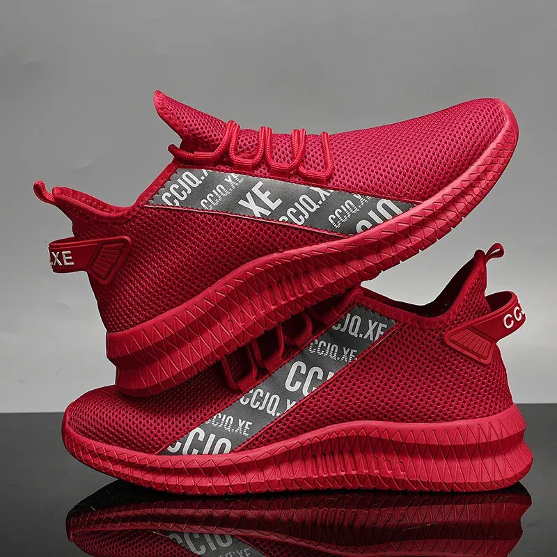 ym  Lightweight Breathable Mesh Running Shoes for Men