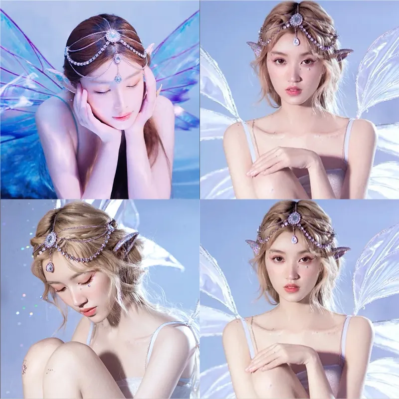 6 Pair Fairy Pixie Elf Ears - Latex Cosplay Ears For Halloween Christmas Costume Dress Up