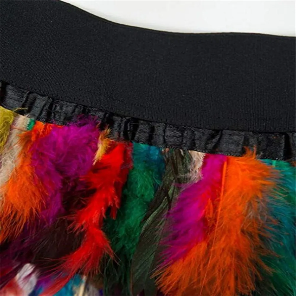 Feather carnival skirt discount
