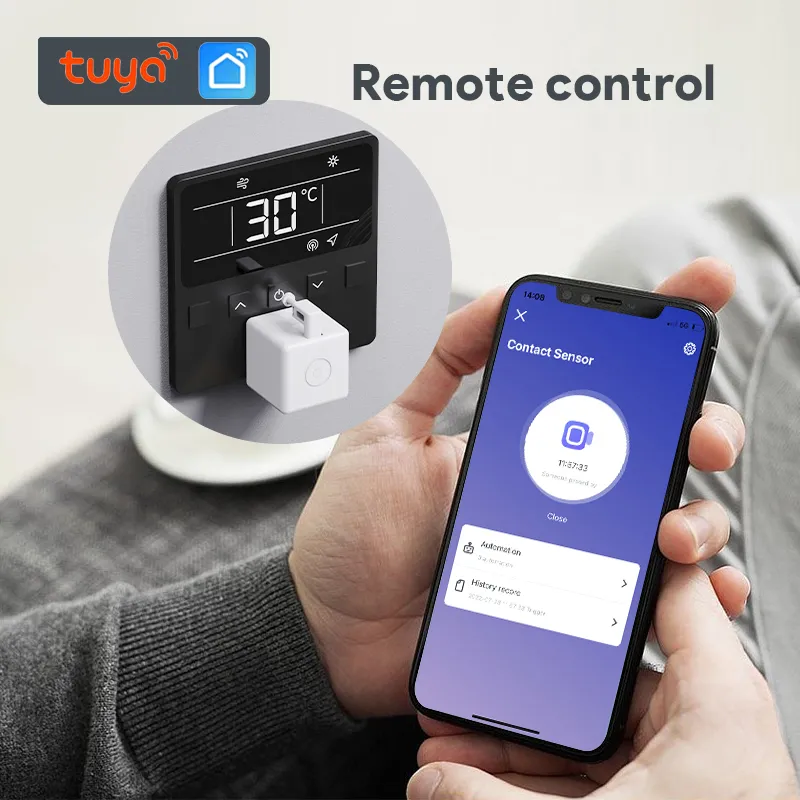 Aliexpress Tuya Fingerbot Tuya Zigbee/BT Fingerbot Plus: Smart