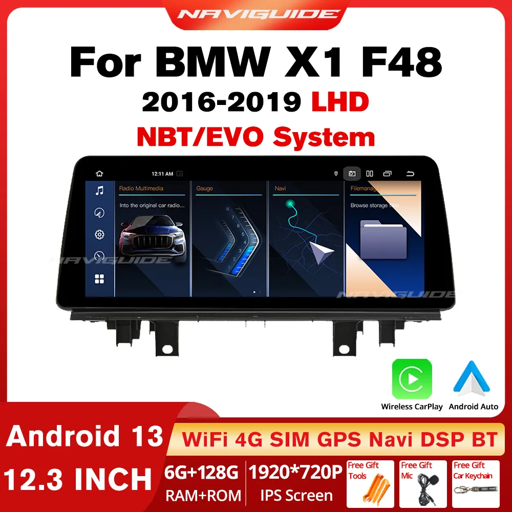 BMW X1 F48 2016-2017 アンドロイドナビ MTK 32G -YA-1142