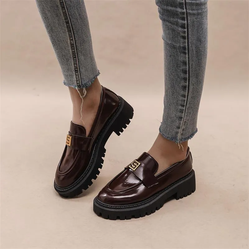 Bulk New Autumn Square Loafers For Women Thick Soles, Single Strap, Fashionable And Versatile Penny Loafer Shoes From Hotcenter, $33.43 | DHgate.Com Bulk New Autumn Square Loafers For Women Thick Soles, Single Strap, Fashionable And Versatile Penny Loafer Shoes From Hotcenter, $33.43 | DHgate.Com