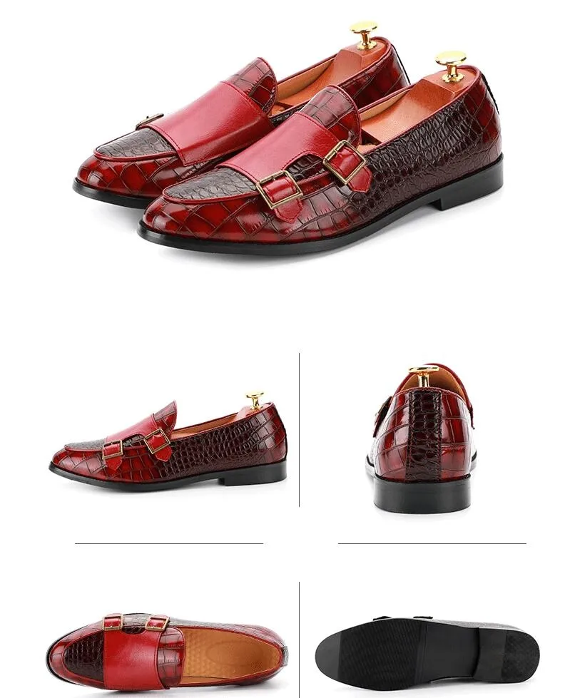 Original crocodile leather shoes price deals