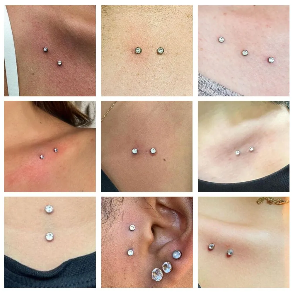 Dermal piercing bar deals