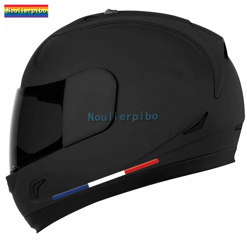 France Helmet Flag Sticker | 3D French Flag for Motorcycle Helmet