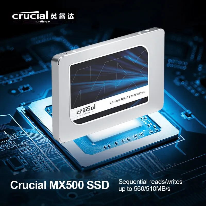 Crucial Mx500 Crucial Computers Crucial MX500 Internal SATA SSD