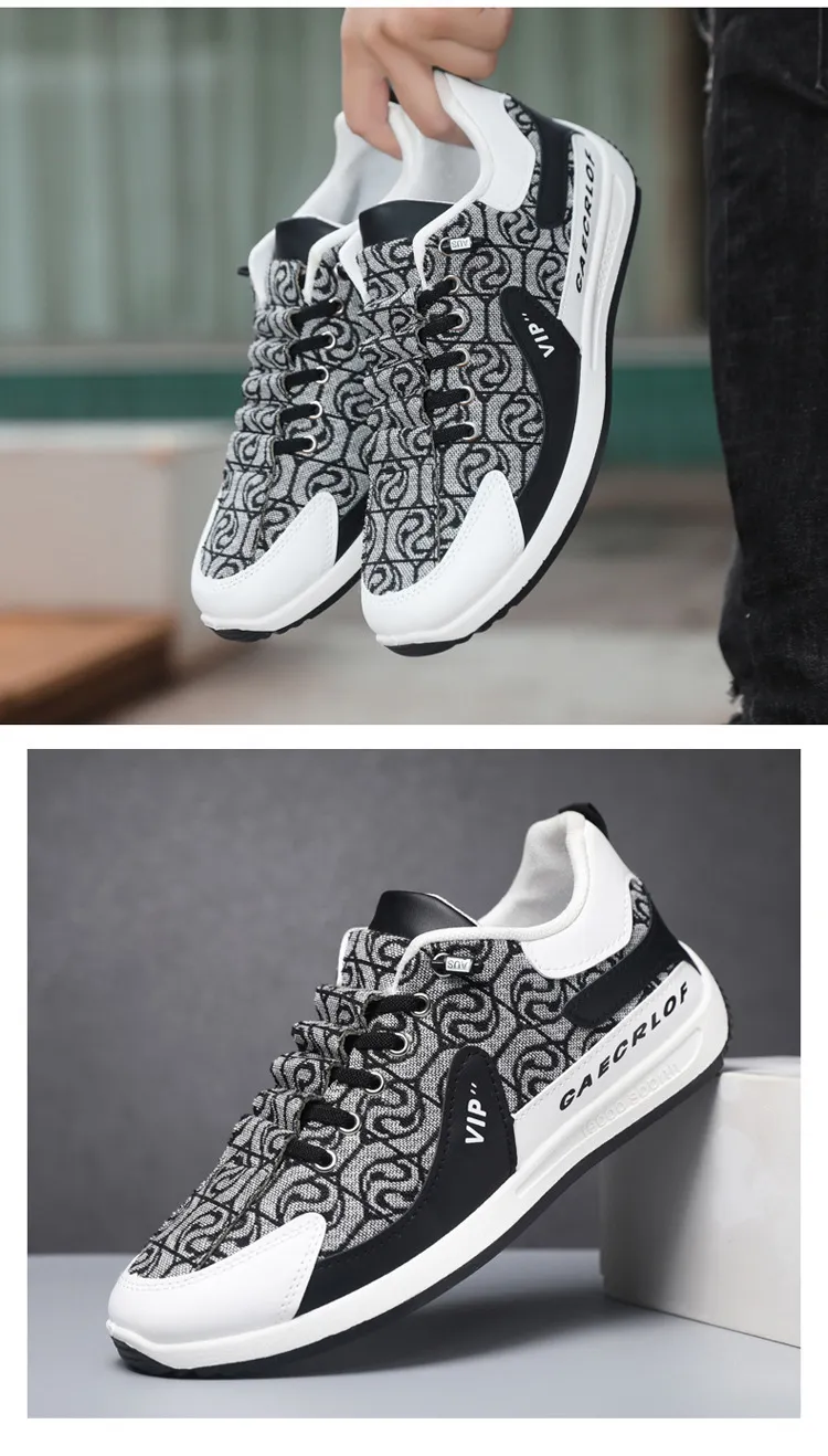 Herren Sport Neu Atmungsaktiv Mode Vielseitig Trendy Runni Schuhe Low Top Bequem Athleisure Sneakers Rot Frei_voghion.com
