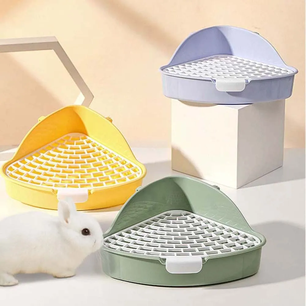 Litter Pan Rabbit Pee Tray Rabbit Litter Box Potty Trainer Bedding - Main Image