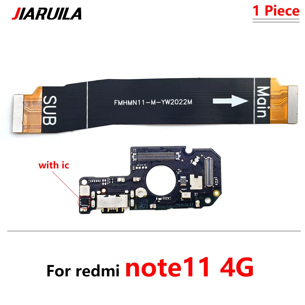 Câble Flex De Port De Charge Pour Xiaomi Redmi Note 11 / 11S 4G - Connecteur Carte Mère