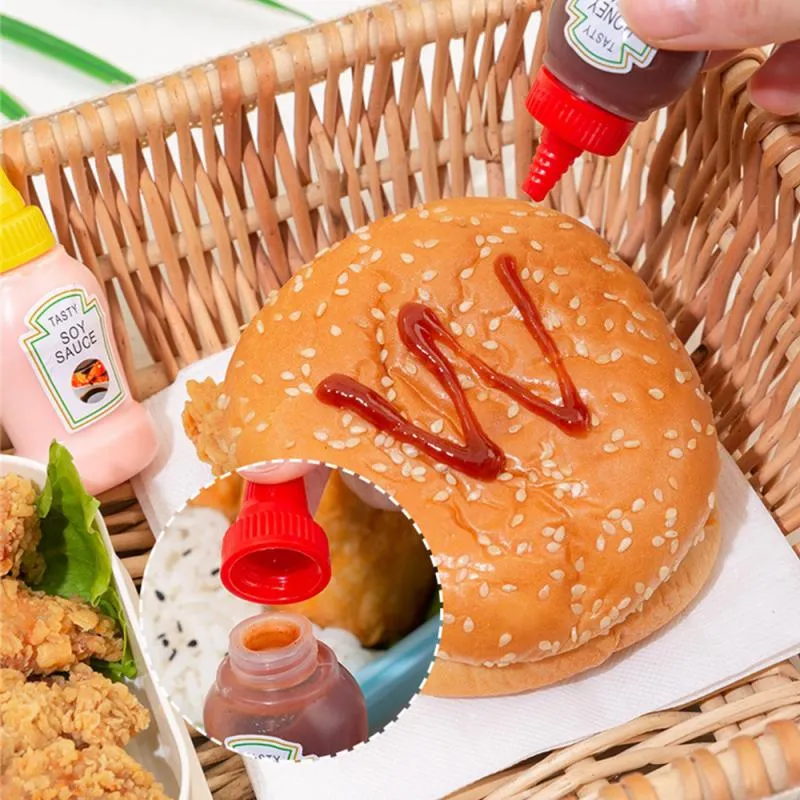 mini salad dressing bottle Amazon.com: 8 Pcs Mini Condiment Squeeze Bottles 1 OZ Ketchup Bottle Plastic Sauce Bottle Honey Mustard Salad Dressing Sauce Bento Box Container : Home & Kitchen