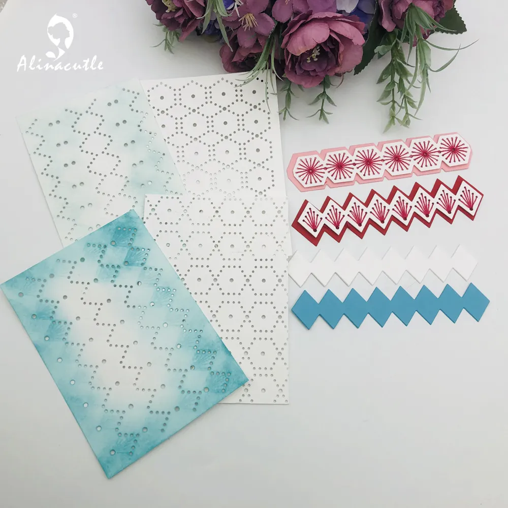 Sunflower Metal Cutting Dies Stencil Template Molds...