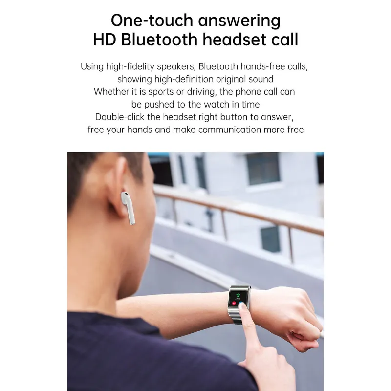 G36 In Wireless Bluetooth Headset Smart Bracelet Fitness Tracker