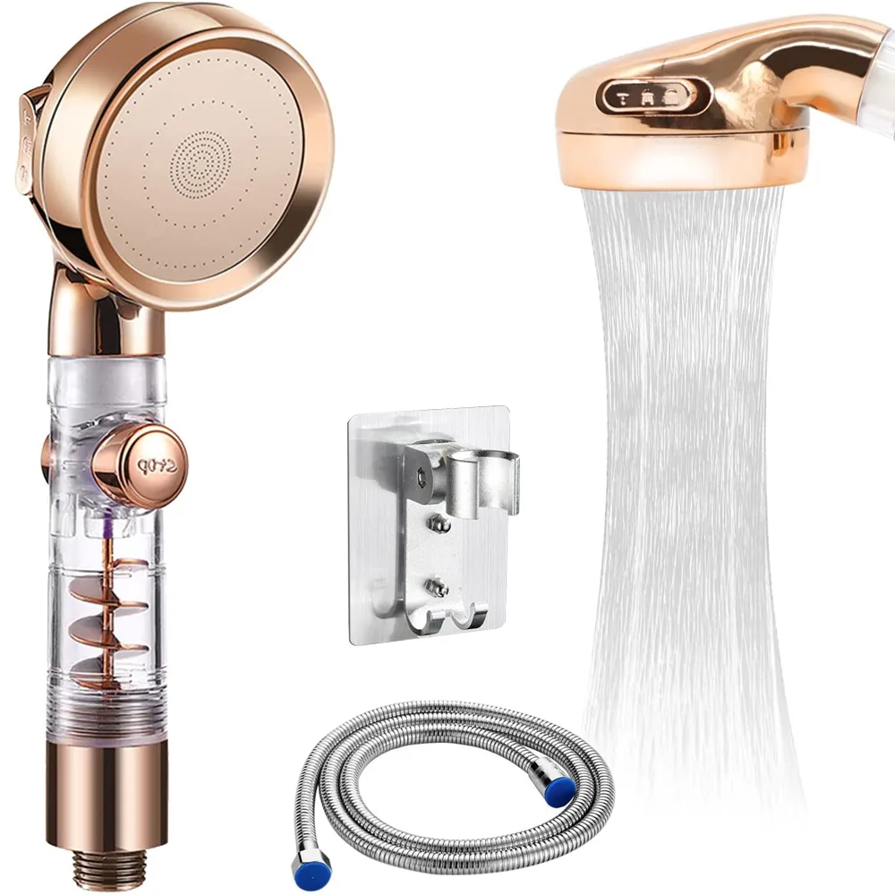 High Pressure Shower Heads With Handheld Attachment 3 Mode Adjustable ...