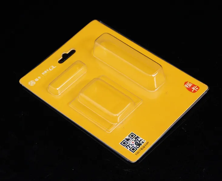 Custom Clamshell Slide Plastic Blister Packaging with Card Insert for ...