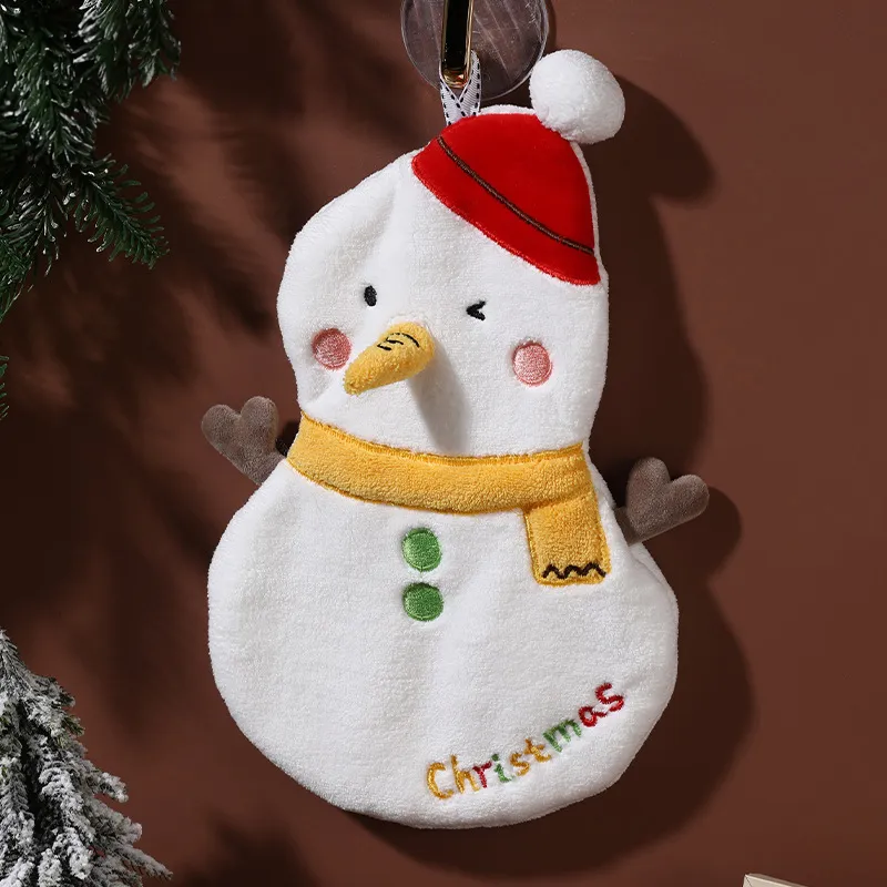 Cute christmas hand towels sale