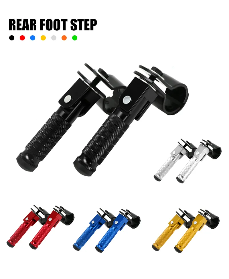 Universal Motorcycle Folding Footrests Set CNC... From Ddmyjun, $105.09 ...