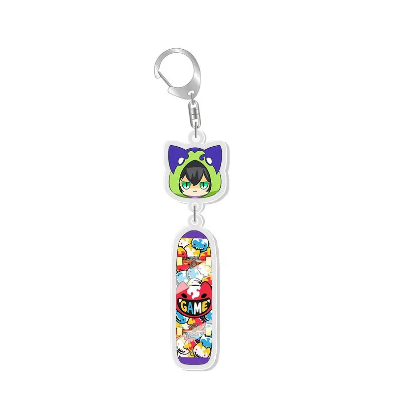 SK8 The Infinity Keychain Set Back Reki, Kyan, Langa SK8 The Infinity Keychain Set Back Reki, Kyan, Langa