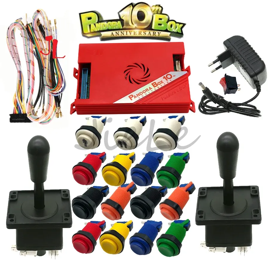 DIY 2 Player Home Arcade Console Kit With Integrated