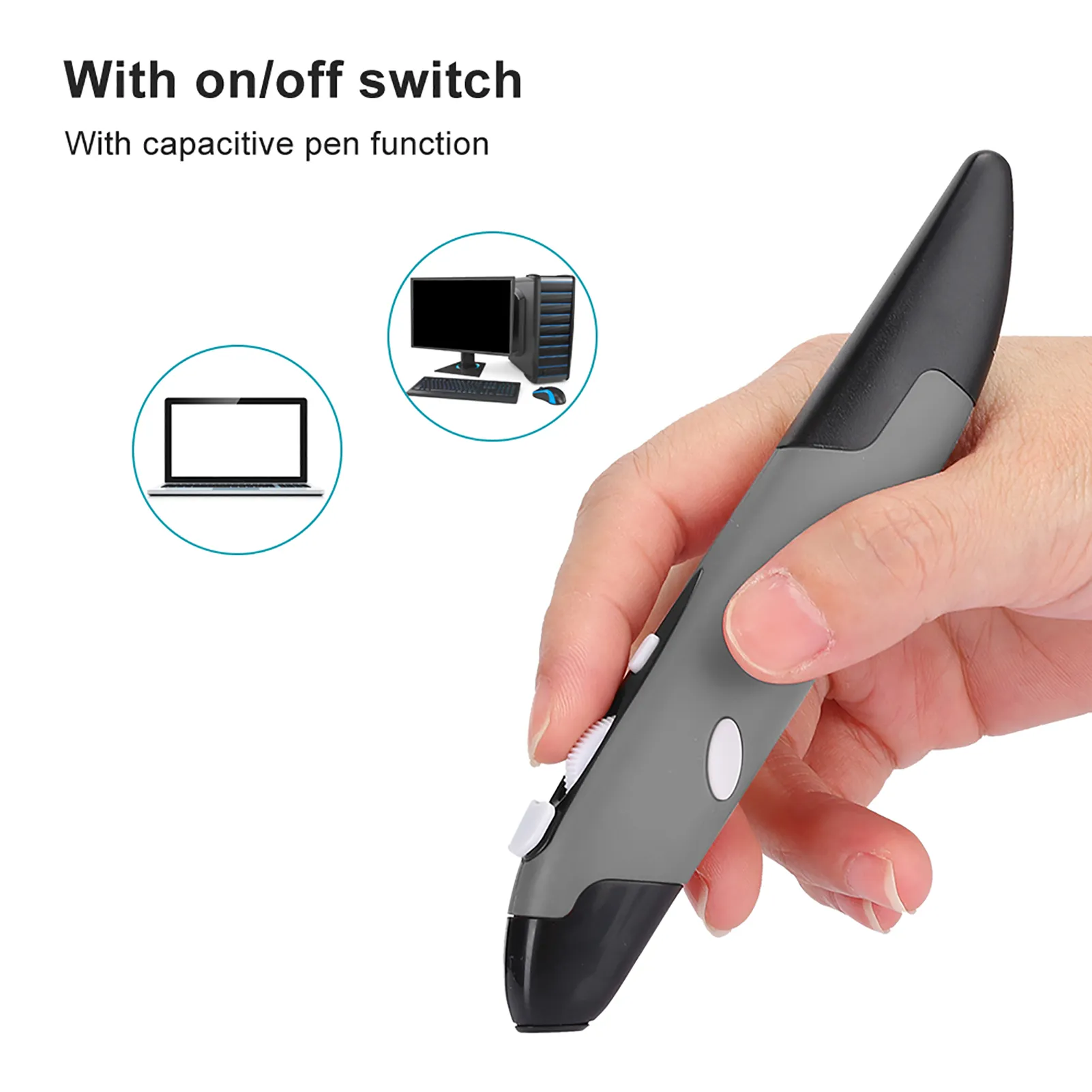 Input Device Stylus Pen For Desktop Computer Wireless Pen Mouse