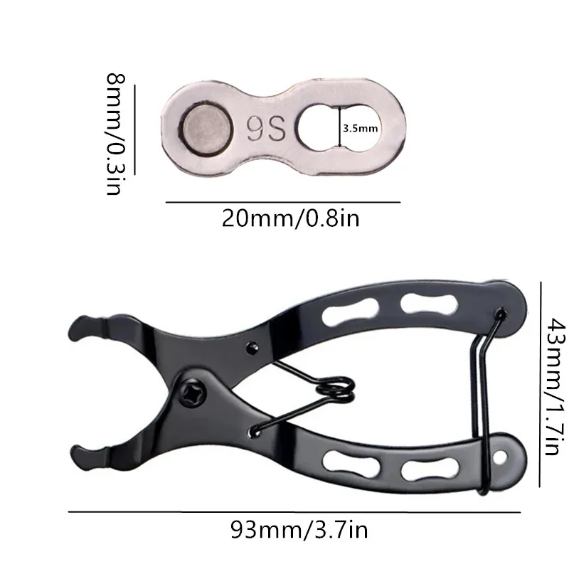 Bike Chain Connector Links Magic Quick Master Links With Pliers