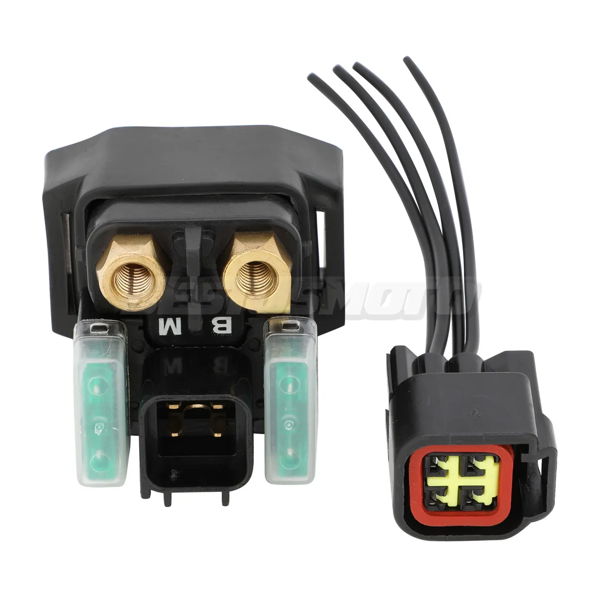 Motorcycle Starter Solenoid Relay Switch Plug for Suzuki VL800