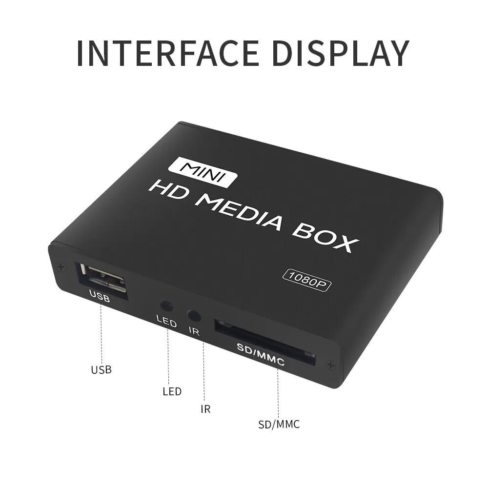 Mini Multimedia Player: 1080P Full HD Media Box For... From Ddmyhome ...
