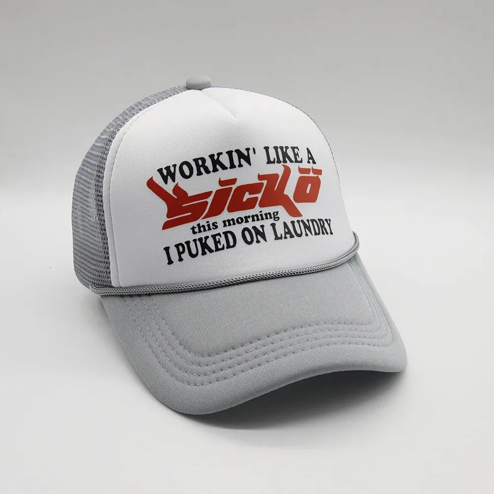 sicko キャップ Sicko Trucker Hat - Retro American Style Baseball Cap