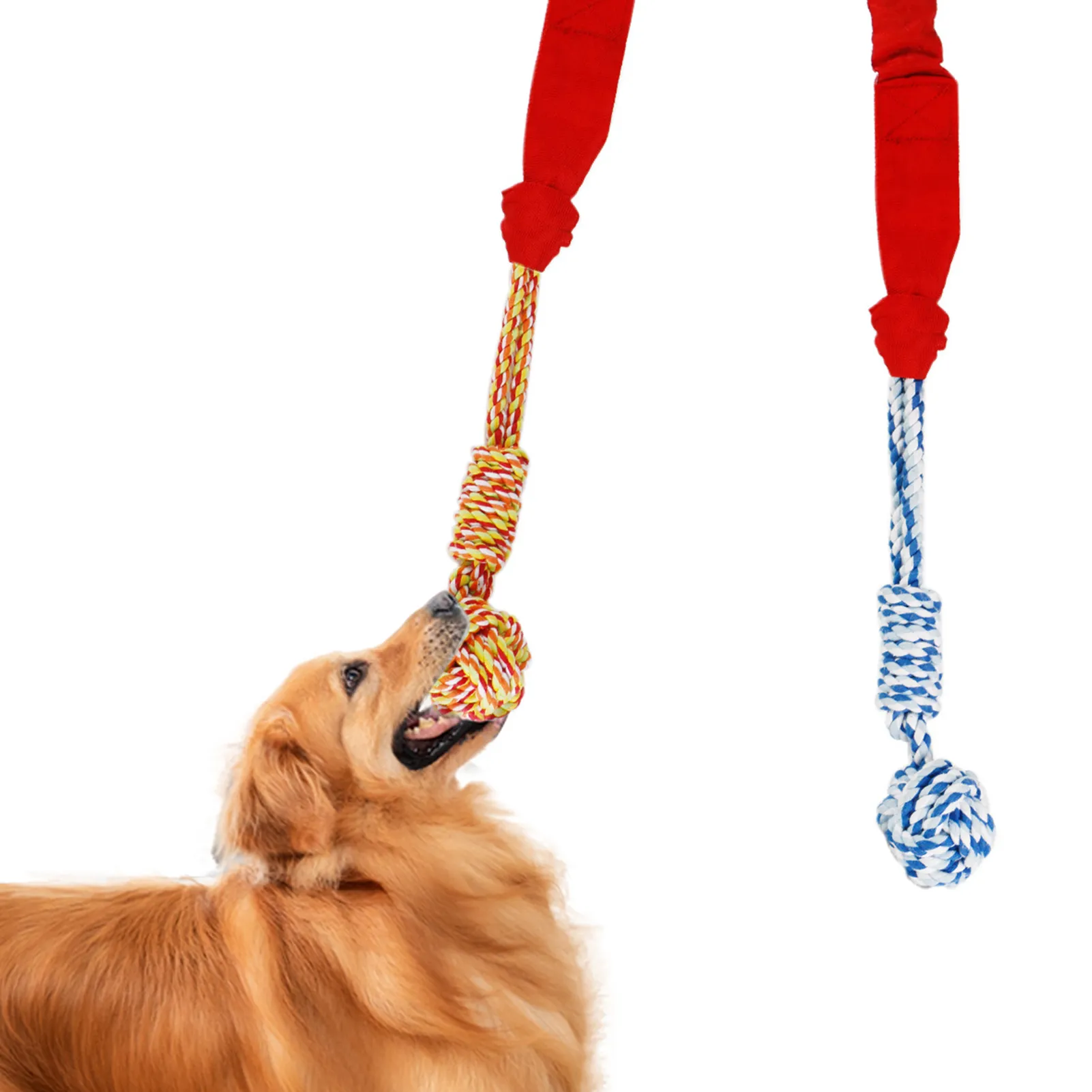 Dog Interactive Toys Dog Tug Of War Toy Outdoor Tug Of War Toy For Dogs -  Yard Exercise Game For Medium/Large Breeds With Adjustable Height Tug Toys  For Large Dogs Tether Tug