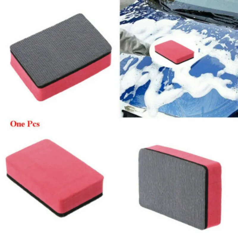SPTA 1Pc Clay Sponge Bar Detailing Magic Pad Block Cleaning - Foto 5