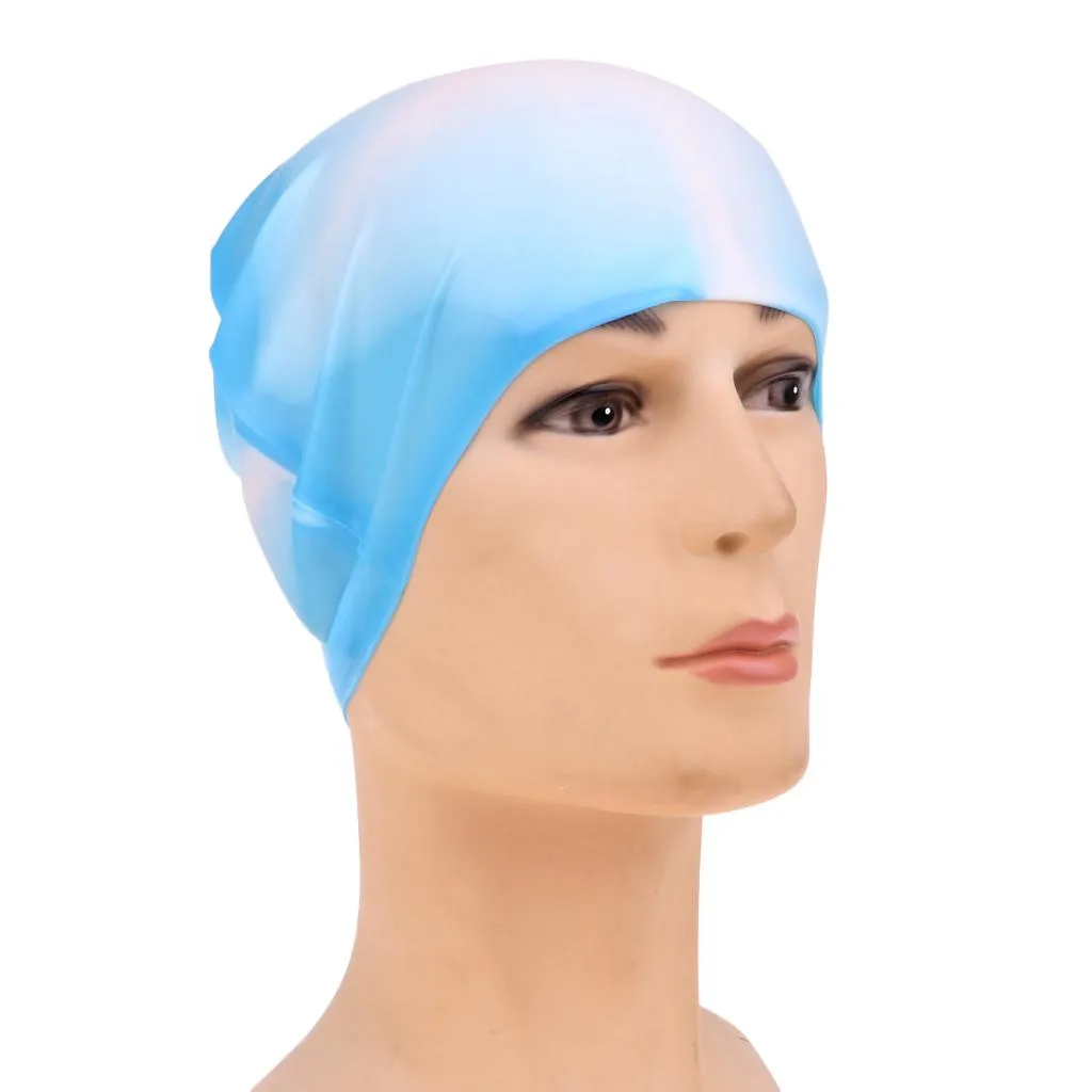 Coated Mesh Swimming Caps For Adults - One Size Fits All, Comfortable & Durable By NABAIJI