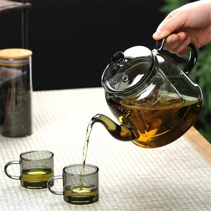 DHgate.com:Borosilicate Glass Teapot with Strainer for Steaming ...