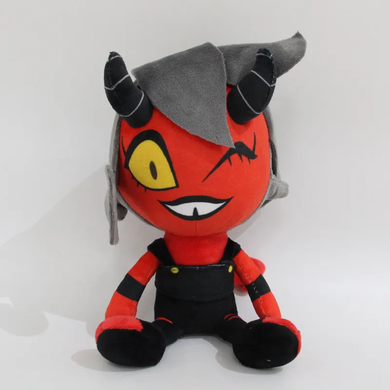 DHgate.com:Helluva Boss Millie Moxxie Plush: 28cm Kawaii