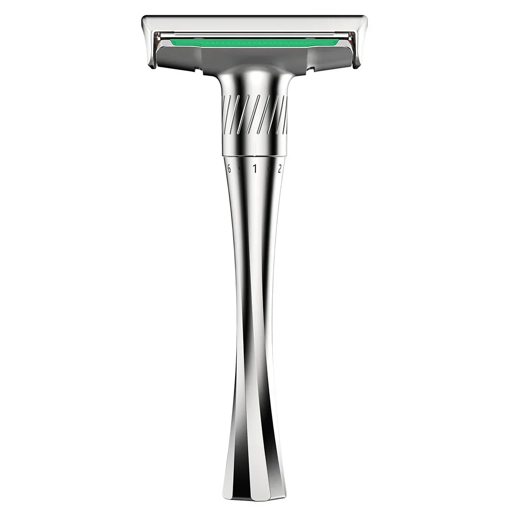 Mingshi Double Edge Safety Razor Adjustable Straight Razor for Men ...
