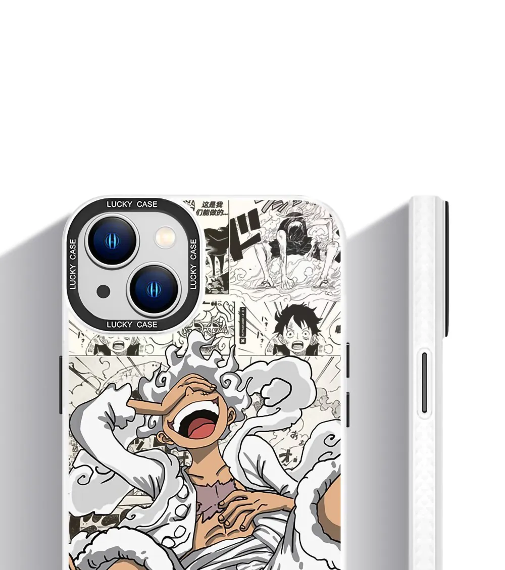 Anime One Piece Luffy Phone Case for iPhone 11, 12, 13, 14