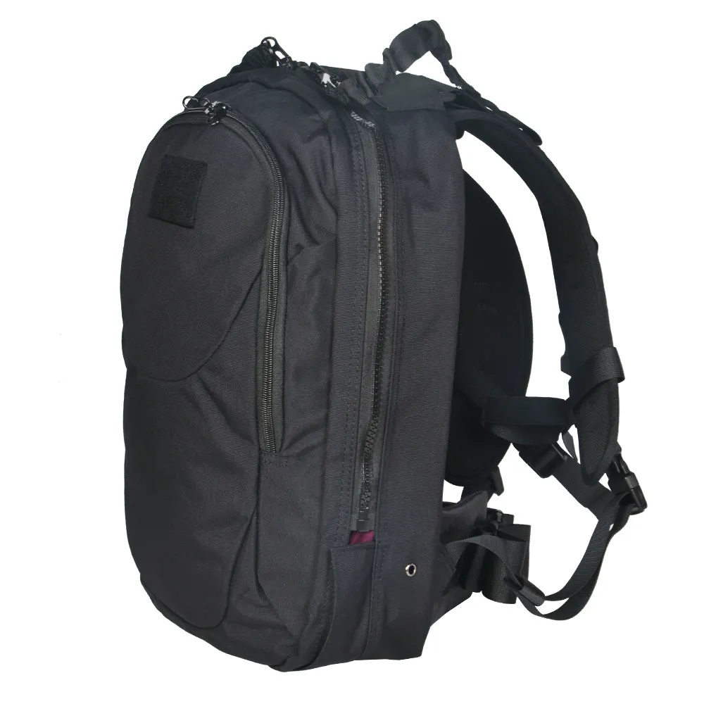 Rapid response concealed plate carrier pack top