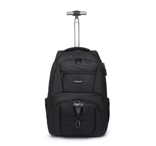 22 Inch 20 Water Resistant Rolling Wheeled Backpack... From Ddmymaster ...