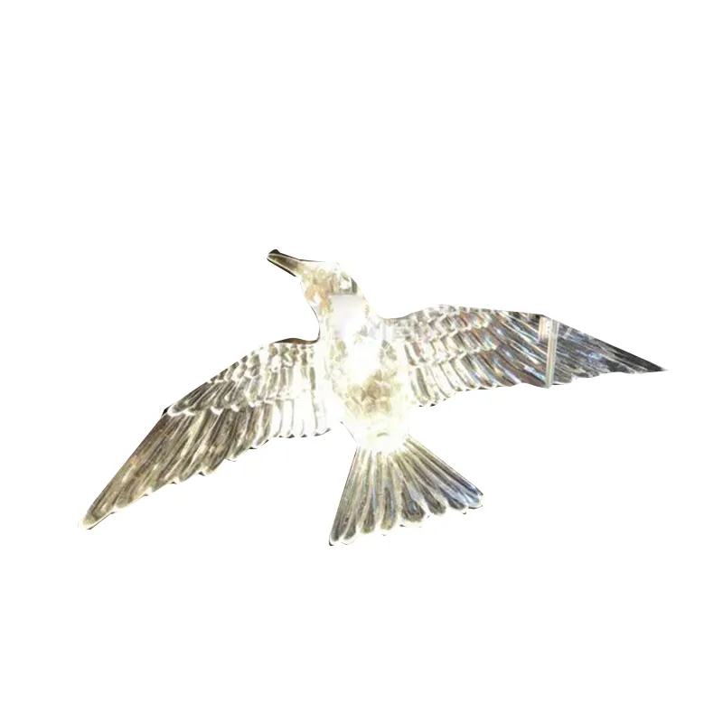 Modern Wedding Lamp LED Indoor Acrylic Flying Bird Light Decoration for ...