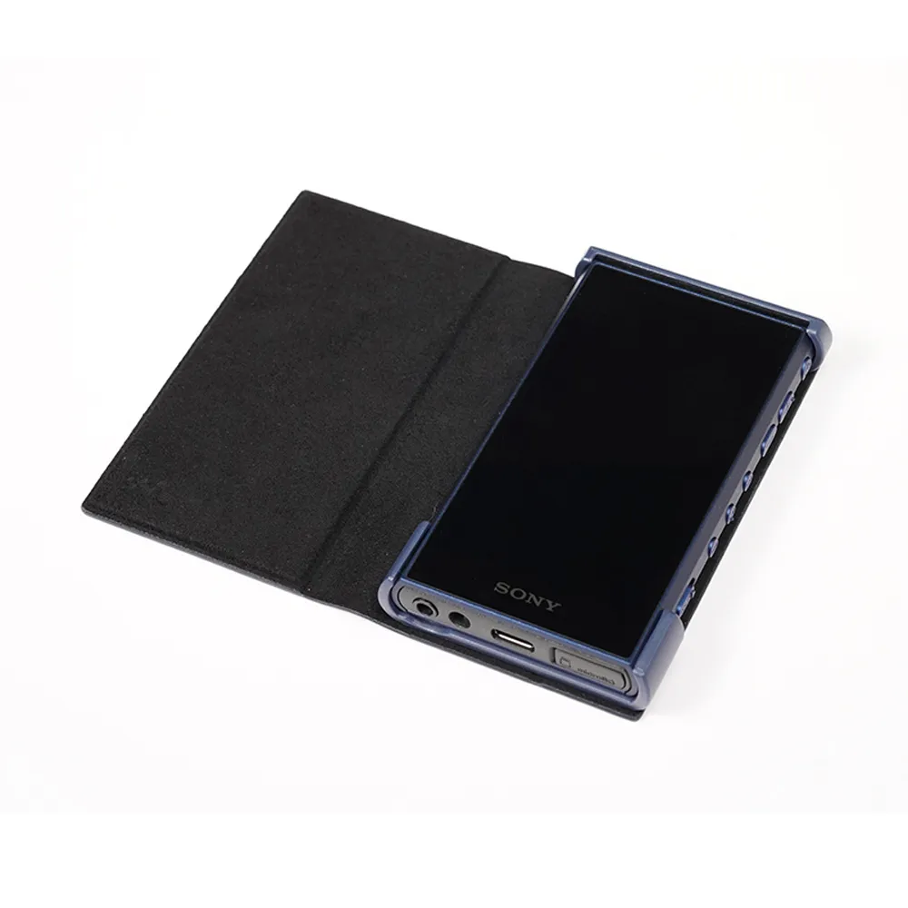 Full Protective Flip PU Leather Case Cover for Sony Walkman NW