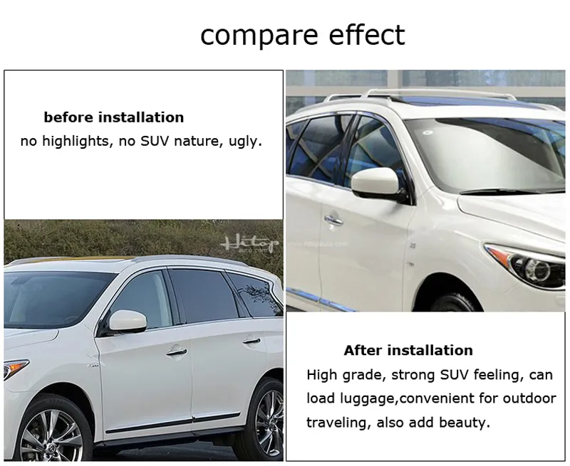 Qx60 roof rails installation hotsell