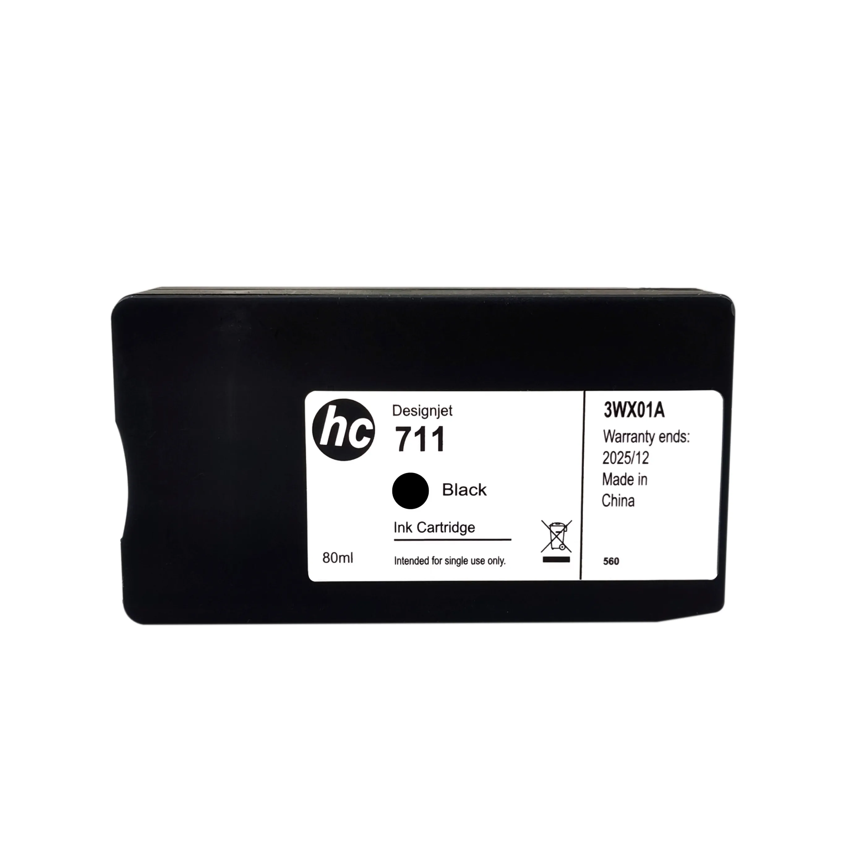 Cartuchos 711xl Genericos Para Ploter Hp T120/t520 C/u | Cuotas sin interés