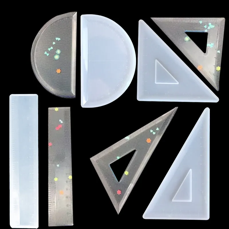 DHgate.com:Epoxy Resin Casting Moulds, Silicone Craft Molds: Ruler Set ...